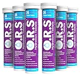 O.R.S Hydration Electrolyte Tablets Blackcurrant  6 Tubes of 24