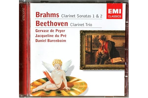 Brahms : Sonates pour clarinette et piano n° 1 et n° 2 op. 120 - Beethoven : Trio pour clarinette, violoncelle et piano en si bémol majeur op. Gassenhauer"