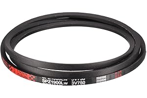 sourcing map Correa de Transmisión de Goma de Potencia Industrial SPZ-1900 Drive V-Belt 1900 mm Paso Circunferencia 10 mm Ancho 8 mm Alto