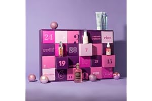 SUBCOM SOLUTIONS GMBH Pink Box Premium Adventskalender 2024 | 24 angesagte & hochwertige Beautyprodukte im Wert von über 380€ | Der Premium Beauty Adventskalender für beautyaffine, junge Frauen