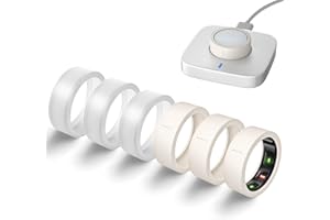 BANDRAIN Ultra-Thin Covers for Oura Ring Gen 4/Oura Gen 3 Cover, Support Charging with Cover on, Anti-Scratch Elastic Silicone Smart Rings Protector Case Accessories for ULTRAHUMAN Ring AIR Women Men, 6 Pack