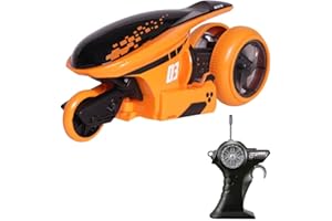 BAUER SPIELWAREN Maisto Tech - M82066P - Cyklone 360 - Véhicule Motorisé Futuriste Avec Roue Arrière Pivotante Et Led Lumineuses - Coloris Alátoire