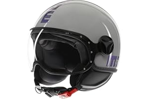 MOMO Design Fgtr Classic Momodesign E2206 - Casco Jet Unisex Adulto