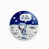 Ms Major Selection Snoopy I'M On The Moon Yazılı Rozet