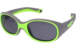 ActiveSol Lunettes de soleil pour ENFANT | FILLE et GARÇON | Protection 100% UV 400 | polarisées | indestructibles en caoutchouc souple | 2 à 6 ans