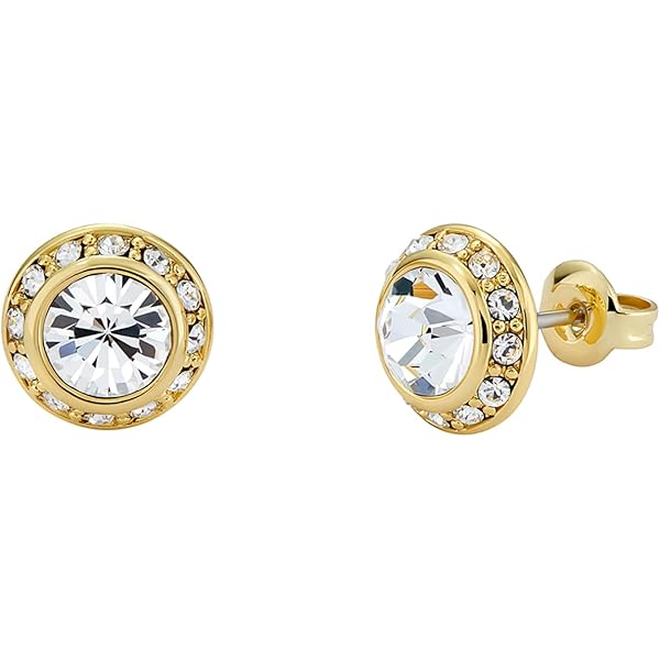 Oorbellen - Open Moon Studs - Shanti Jewels