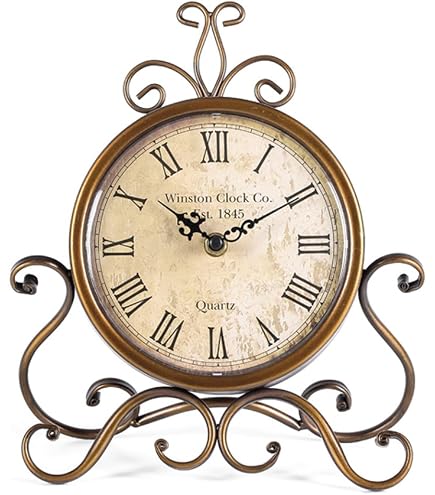 Horloge Cœur Sass & Belle - Duck Egg/Pink - 12x12 Cm - Style Shabby Chic