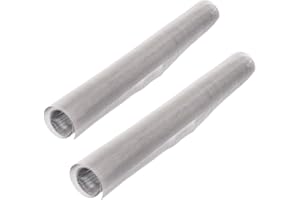 SOFIALXC 304 Stainless Steel Woven Wire Mesh 60 Mesh Long 100cm-50cm wide2pcs