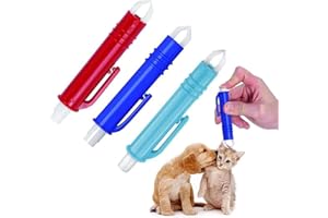 PKQTOP Pince à Tiques, Ensemble de 3 pièces Pince à tiques pour Chiens et Chats, Crochet pour Tiques, Tick Remover Tool Set, avec boîte de Rangement, Pet Outil De Nettoyage pour Chien, Chat