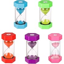 HOSTK 14pcs 3min Tooth Brushing Sand Timer Clessidra Clessidra Orologio spazzolino da denti per i bambini Regalo dei bambini Cook Meeting Reading Classroom Kitchen Home Office Decoration
