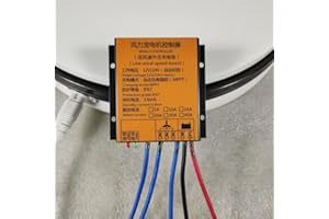 Genway 100W- 800W Boost MPPT Laderegler Windladeregler 30A Leistungsregler 24V Windturbinenregler Wasserdichter IP65