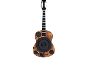 Beatfoxx GT-25 Platine Chuck sous Forme de Guitare pour Montage Mural doté de Bluetooth®