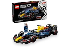 LEGO Speed Champions Bolid F1 Oracle Red Bull Racing RB20, pomysł na prezent świąteczny dla dorosłych fanów sportów motorowych, zestaw klocków na Mikołajki z modelem samochodu 77243