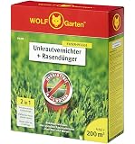 WOLF-Garten - 2-in-1: Unkrautvernichter plus Rasendünger ...
