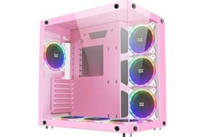 Boitier PC ATX Xigmatek Aquarius Plus Queen, avec 7X AY120 (EN46447)