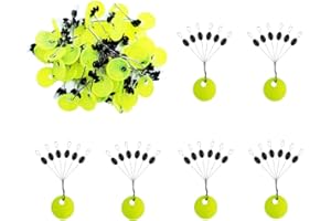 DRCHOER Fishing Bobber Stoppers Line Stops: 300pcs Sinker Float Stops for Bass Fishing - Texas Rig Weight Stoppers Size Large Medium Small