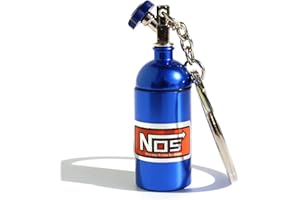 5665 PORTACHIAVE BOMBOLA PROTOSSIDO DI AZOTO NOS AUTO MOTO REGALO PORTACHIAVI TUNING UOMO MINI GAS SCARICO VOLANTE
