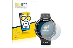 brotect Glass Screen Protector Film compatible with Garmin Forerunner 230 - Glass-Foil 9H Protection [Scratch Resistant, High Clarity]