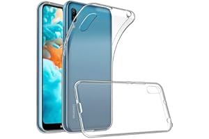 COPHONE® Funda para Huawei Y6 2019 Funda Silicona Transparente de Silicona Antideslizante. Transparente Carcasa Huawei Y6 2019 Fino y Discreto. Alta protecció
