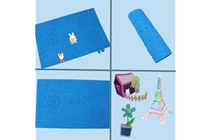 ‎KUNSTIFY KUNSTIFY 3D Stift Vorlagen Schablonen mit vielen verschiedenen Mustern (3D Vorlagen Matte)