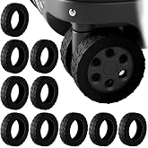 Luggage Wheel Covers for Suitcase Wheels, Silicone Wheel Protectors, Anti-Scratch & Noise Reduction Wheel Covers, Protective 