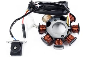 BESTPRICE Lichtmaschine 50ccm 4-Takt VERSION 1 (2 Isolierte Spulen) Baumarkt, Chinaroller, 4-Takter, Baotian, BT49QT, Rocky, Benzhou, City Star, Formular 2000, 3000, One, Retro YY50QT, Buffalo, Silver, Speedy, Tanco, TVZ, Warrior, Wind, ZX, Dotero, Epella, GMX, Ering, Red Wing, Silver Fox, Smart Rider, Sprint, Flex, Tech Fun, Hurrican, Topdrive, Topspeed, Huatian, HAT, Italjet , Mini, Jack Eco GT, Speed JMSTAR, Accipiter, Breeze, Eagle, Falcon, Sunny, Z-Bike, Zeus, Jonway, Kymco, Agility, Agility City,...