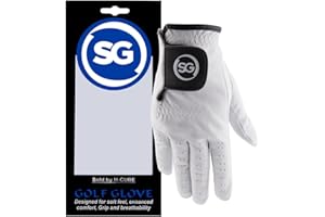 H-Cube Guanti da golf da uomo in vera pelle per tutte le stagioni