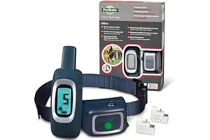 PetSafe Sistema de Adiestramiento Con Spray, Collar de Adiestramiento con Mando Remoto, para Perros de Más de 3.6 kg, Alcance de Hasta 300 m, Rociado Ligero,Collar Recargable con Cartuchos Desechables