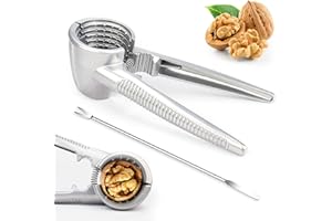 Kaycolin Nussknacker Walnüsse, Nussknacker, Walnüsse Haselnüsse Nuss Nussknacker Zinklegierung Werkzeug, 4-1 Multifunktional Zuhause Nußknacker, Mit Einer Gabel Für Nüsse