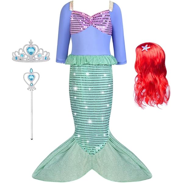 Lito Angels Prinses Fancy Dress Up voor Kleuter Meisjes