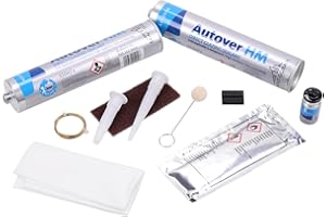 LOELAND Saint Gobain Scheibenkleber Set Klebeset Frontscheibe Windschutzscheibe 2X 310 ml Kartuschen