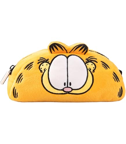 Trousse Silicone 3D Garfield - Trousse Extensible Pour École Ou Bureau - Fournitures Scolaires Fun
