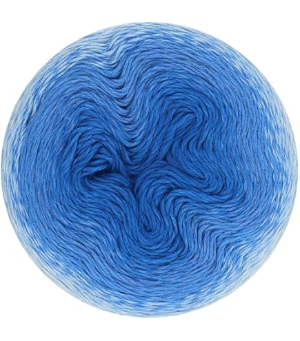KOKONKI Verloopgaren Soft 157 – 100% Acryl, 1000 M, 200 G | Kamgaren Cake Met 3 Draden, Ombre-effect, Ideaal Voor Sjaals En Shawls