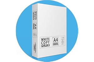 Roe Tenpo A4 Printer Paper, 500 Sheets, Smooth White Paper Finish, Compatible with Inkjet & Laser Printers - Ideal for Home & Office Use, Copying, Printing Flyers, Reports, and More-Packaging may vary