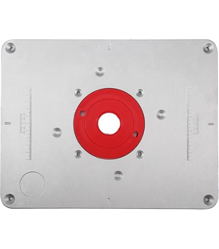 Rockler - Aluminium pro-freesplaat (blank) voor freesmachines (niet