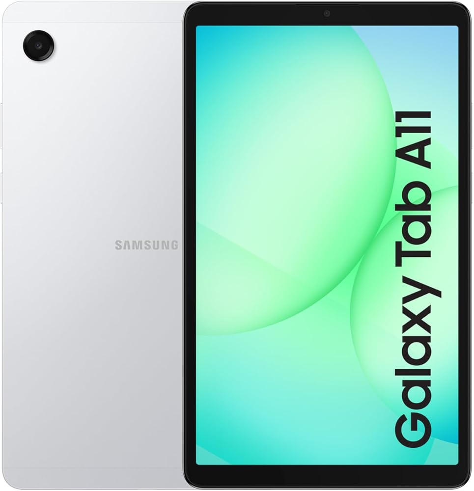 Samsung Galaxy Tab A11, Android Tablet, Gümüş, WiFi Destekli, 8GB RAM, 128GB Depolama Alanı, 8.7 İnç (Samsung Türkiye Garantili)