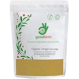 GoodFarm Organic Ginger powder 500g - Premium Quality, Certified Organic | Superior aroma & taste | Great addition to food pr
