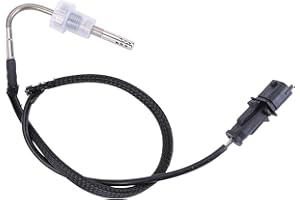 JAWSEU Exhaust Gas Temperature Sensor 55496933 for Vauxhall Insignia A 2009-2017 EGT Sensor for A20DT A20DTC A20DTE A20DTH Y20DTH Z20DTH A20DTJ A20DTL Engines 55591173 1247634 2114 6452 04155