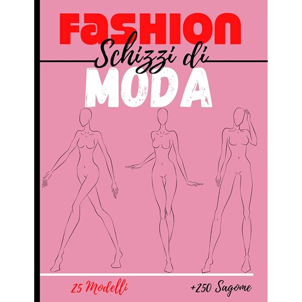Modelli Di Schizzi Del Corpo Di Moda