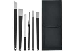 PANYI 6 Pezzi Professionale Set Di Coltelli Da Pedicure,Strumenti Perla Cura Dei Piedi,Kit Di Coltelli Da Pedicure Professionali Lame Per Pialle Per Calli Professionali In Acciaio Inossidabile