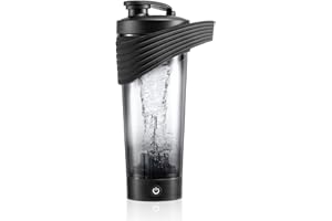 flintronic Protein Shaker Flasche, 800ML Elektrischer Eiweiß Shaker, Shaker Proteinshake, Elektrische Protein Shake USB Wiederaufladbar für Gym Fitness Becher Sport -BPA Frei