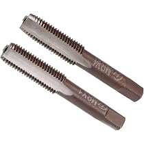 Tarauds Manuels CoCud M18 X 2.5 - Acier Allié 9SiCr - Pour Filetage Métrique Réparation - 1 Paire Cône Et Bas