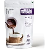 Cocosutra Sugar Free Drinking Chocolate Mix - Mocha | Hot or Cold | Low Carb, Low Calorie | Stevia & Erythritol Based | 200g