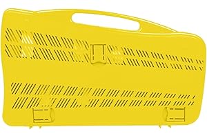 FUZHIK Glockenspiel Professional Diatonique 25 touches Métallophone, pour un instrument de musique, mise à niveau xylophone, avec deux marteaux, jaune