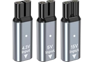 USB-C Shaver Adapter Set Compatilbe with Philips, Mellbree Charging Converter Compatible with Philips Norelco Oneblade