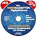 Produktbild VHS Video-Kassetten selber digitalisieren Software Komplettpaket PREMIUM NEU 2018