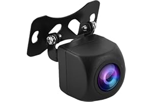 Hodozzy Telecamera Retromarcia per Auto, HD IP68 Telecamera Posteriore Auto a visione notturna impermeabili, cavo video RCA 6M, pixel 1280 * 720P, grandangolo, 12V