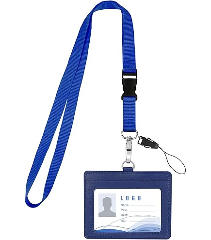 LAIOUSN Lanière Avec étui à Cartes Transparent Manchon De Carte