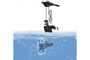 MINUS ONE 12V Motor Externo Fuera de borda 65LBS ​​Motor eléctrico del Barco de Pesca Motor del Barco de Pesca