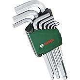 Bosch 1600A02BX9 9 Par&ccedil;a Hex Alyan Anahtar Takımı